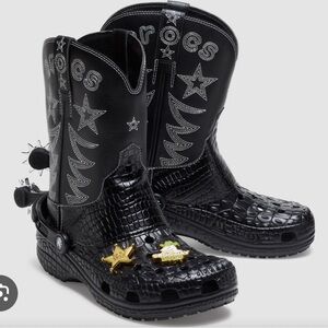 Crocs Cowboy Boots -NWT